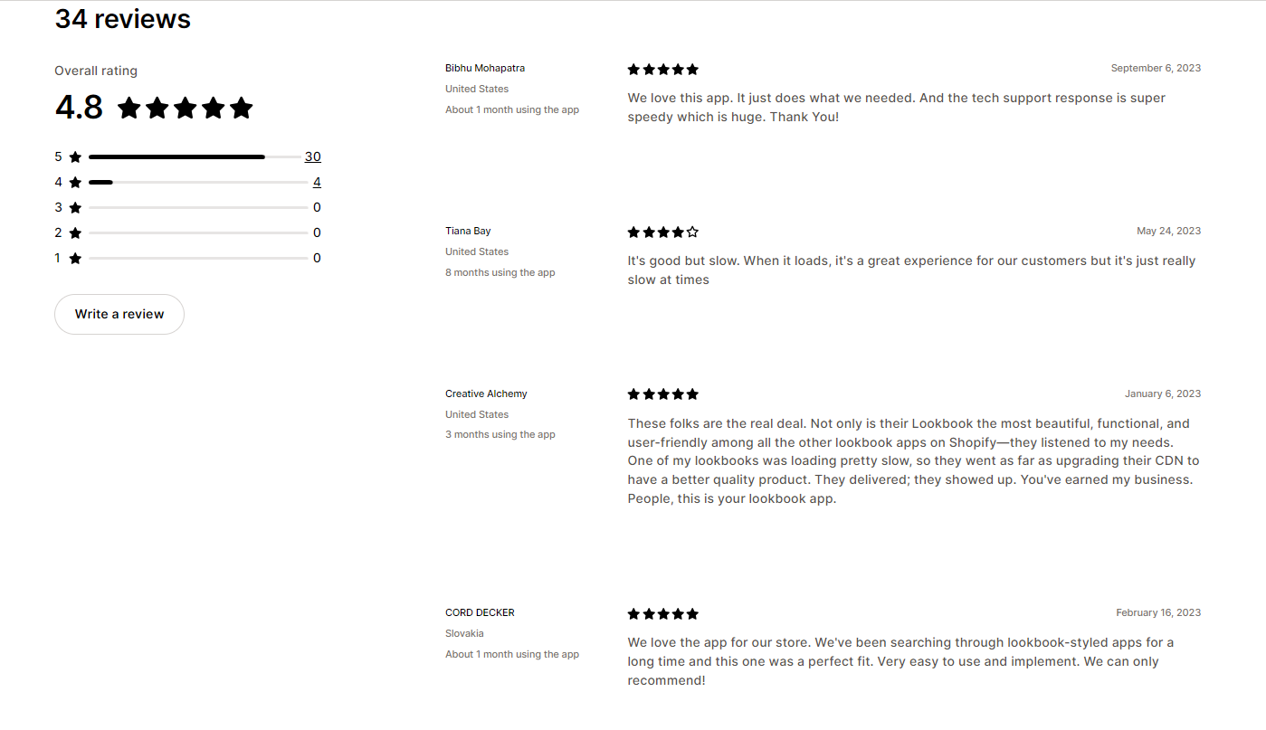 Lookbookify reviews
